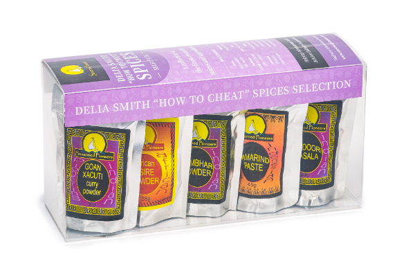 Delia Smith How to Cheat at Cooking spice gift box. All spices need for the recipes in her book