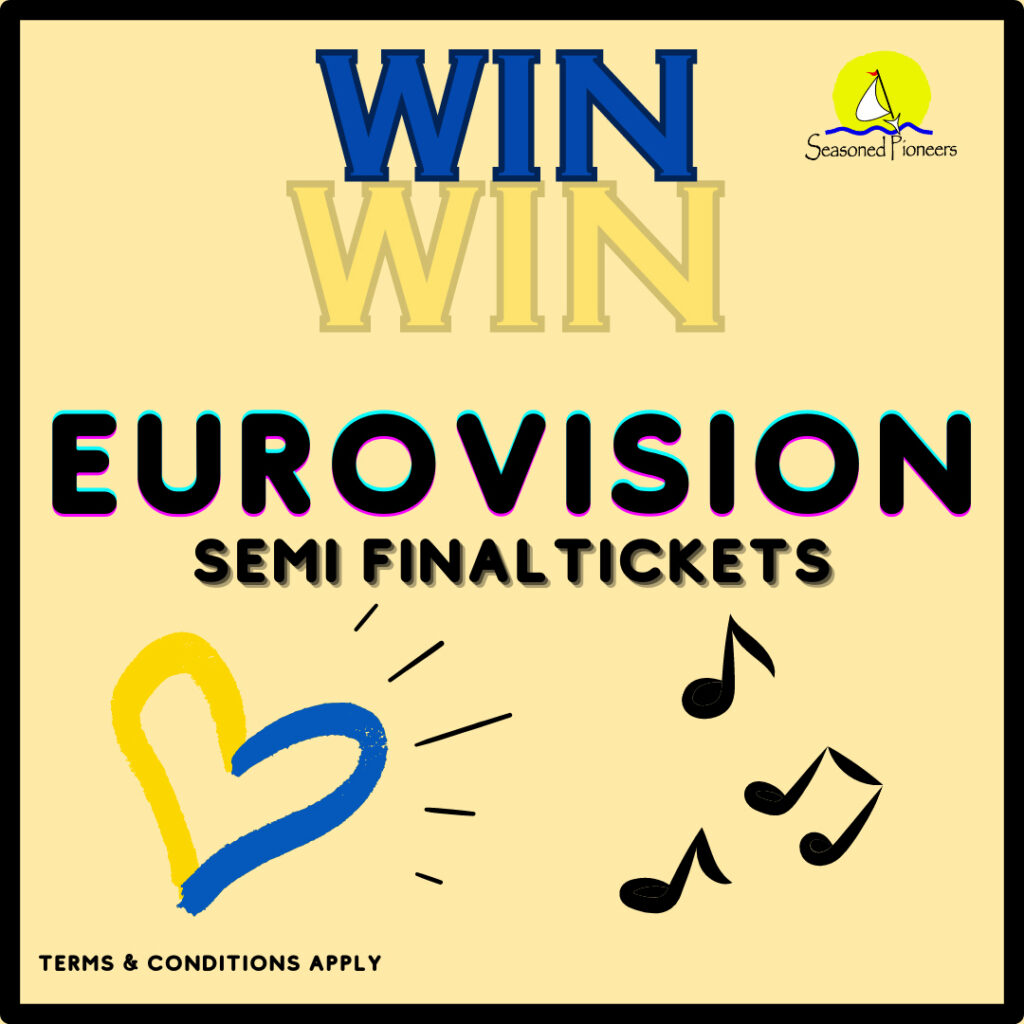 Win Eurovision tickets banner image